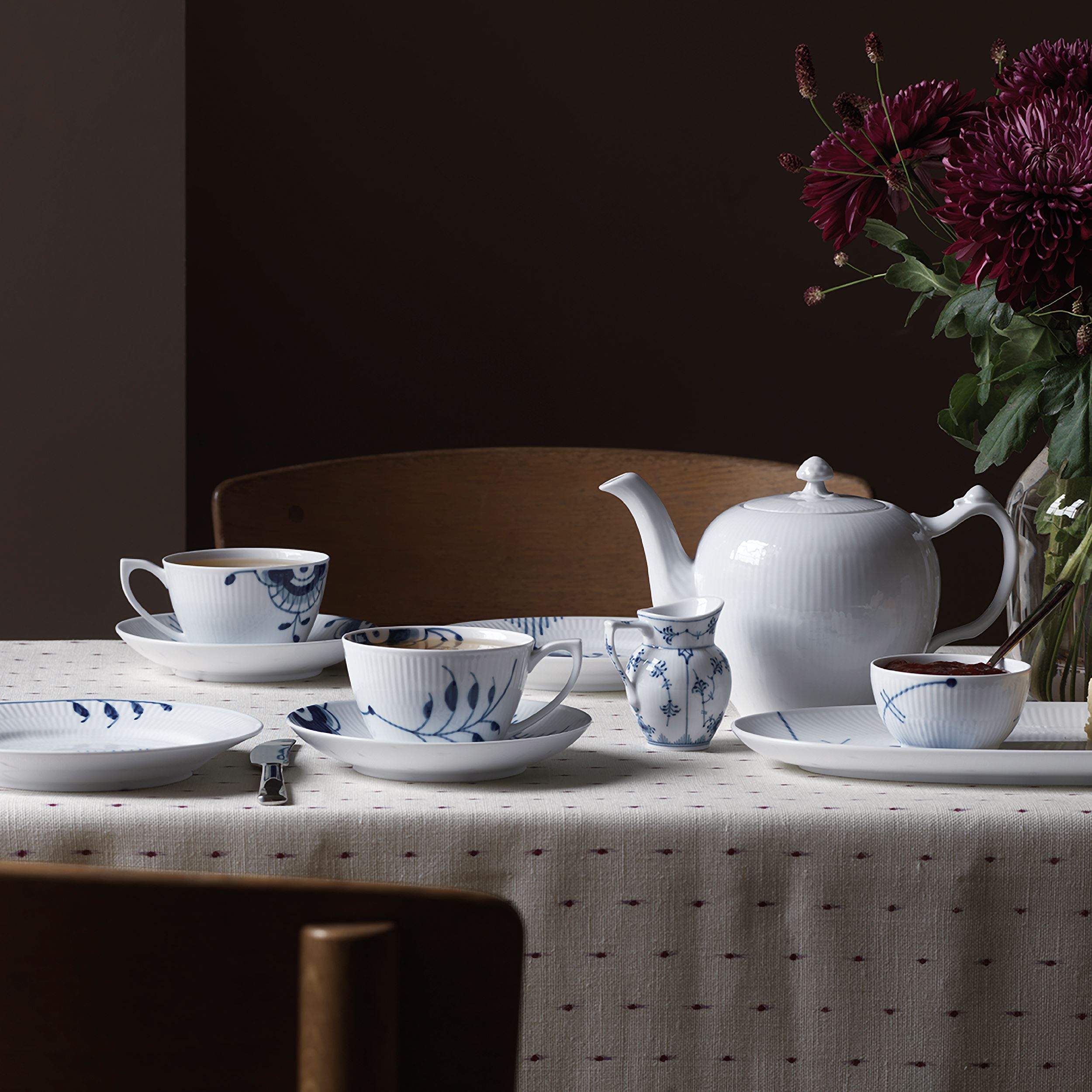 Blue Fluted Mega Bowl 15 cl Royal Copenhagen