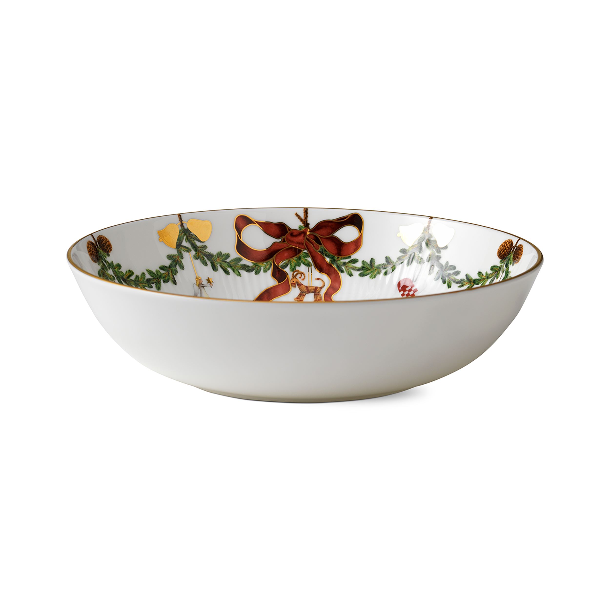 Star Fluted Christmas Bowl, 175 cl | needs 12