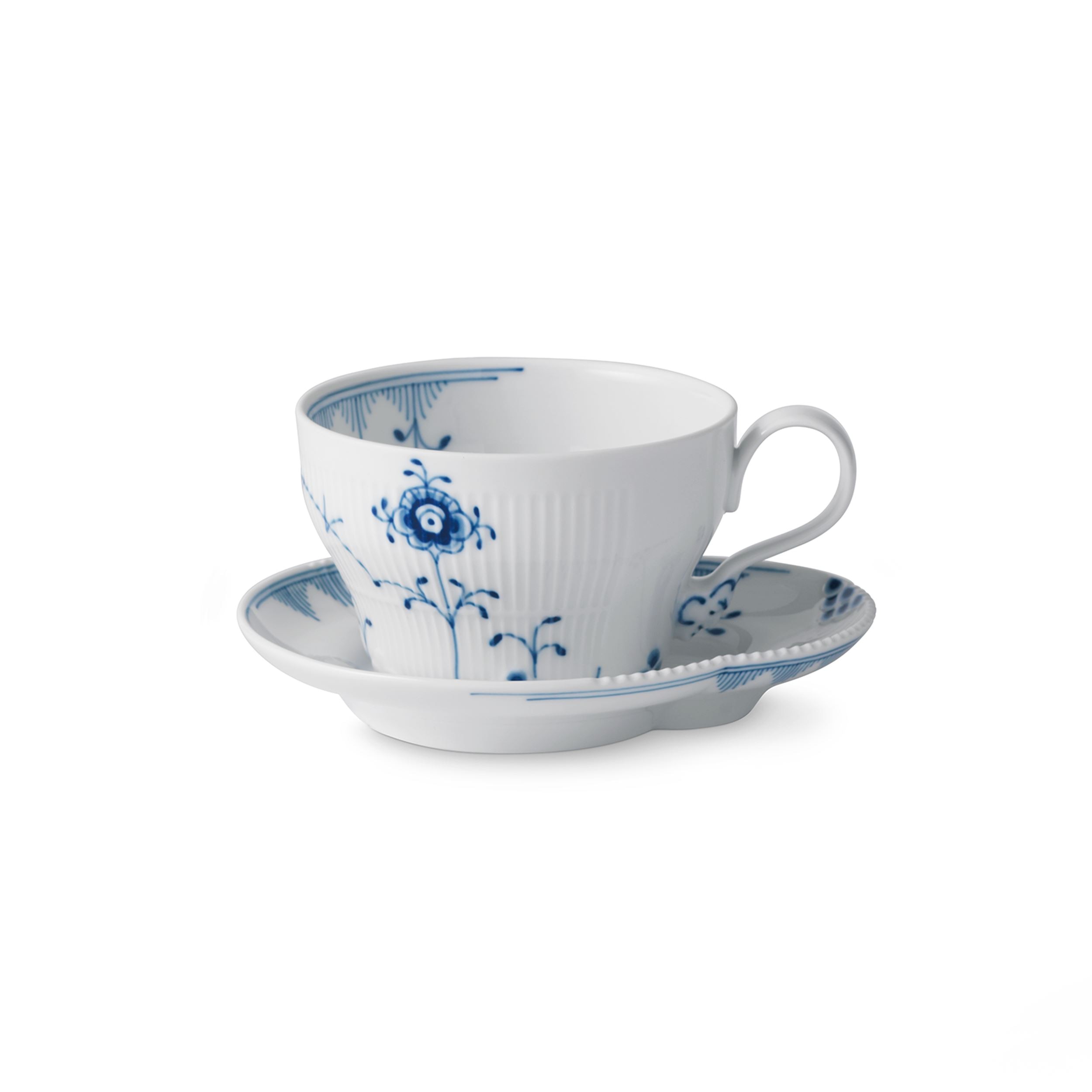 Blue Elements Cup and Saucer 26 cl