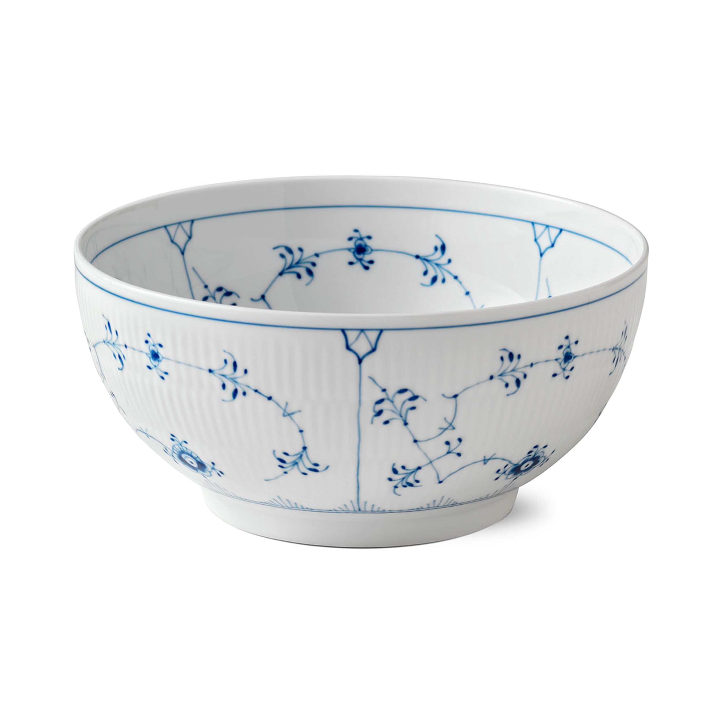 Blue Fluted Plain Bowl 310 cl | Royal Copenhagen