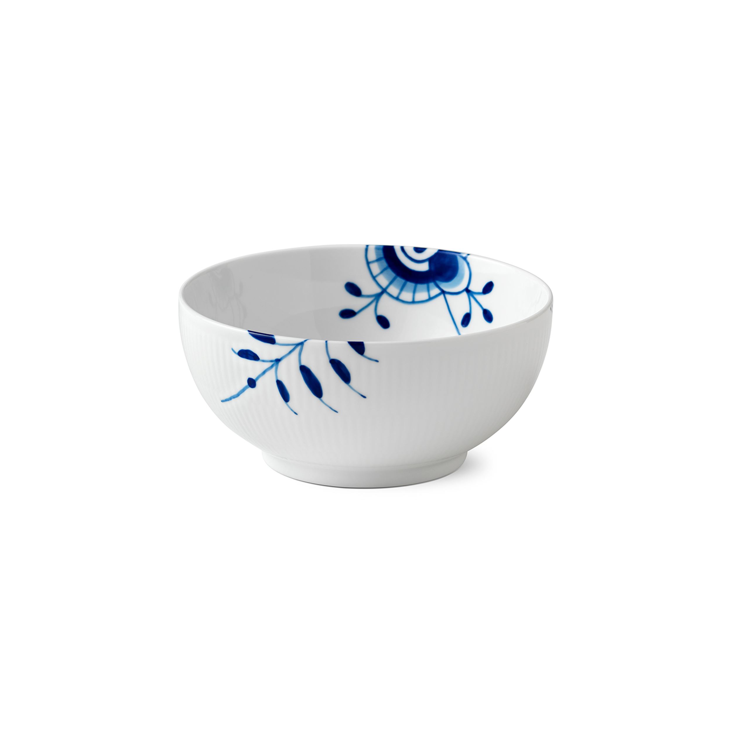 Blue Fluted Mega Plate, Decoration 8, Special Edition, 22 cm