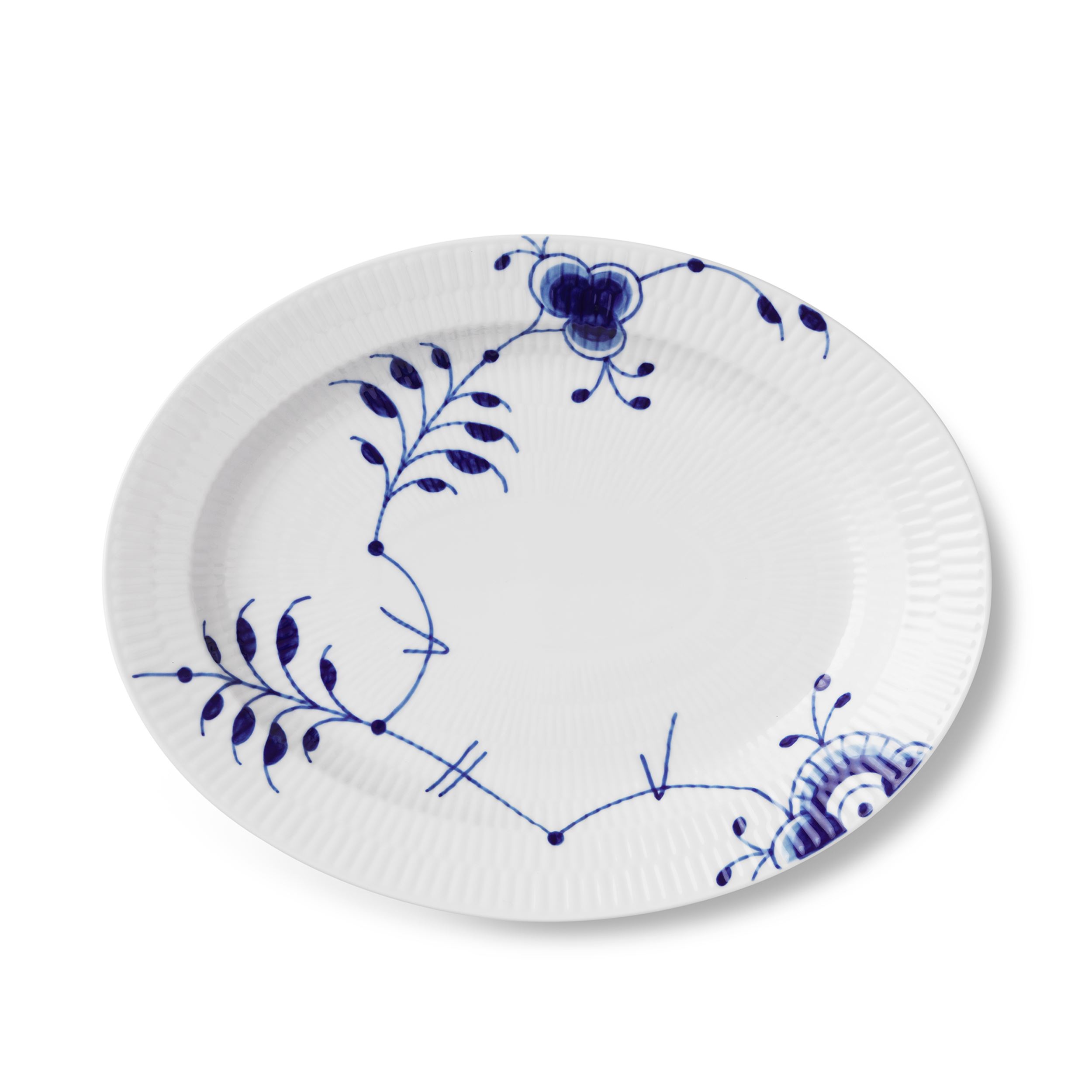 Blue Fluted Mega Dish, 30.5 cm | Royal Copenhagen