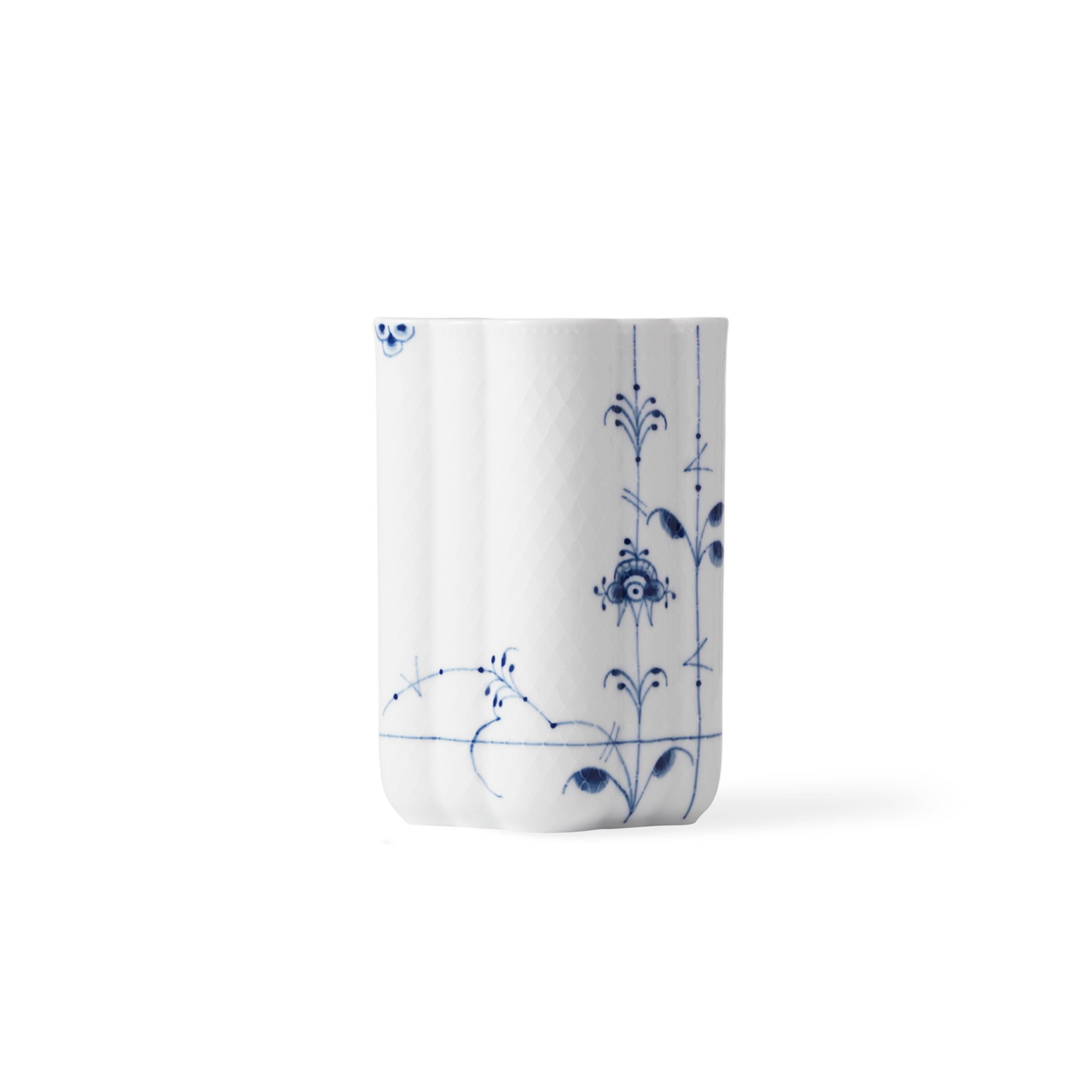 malt Vandt Duplikere Blå Palmette Vase 15 cm | Royal Copenhagen