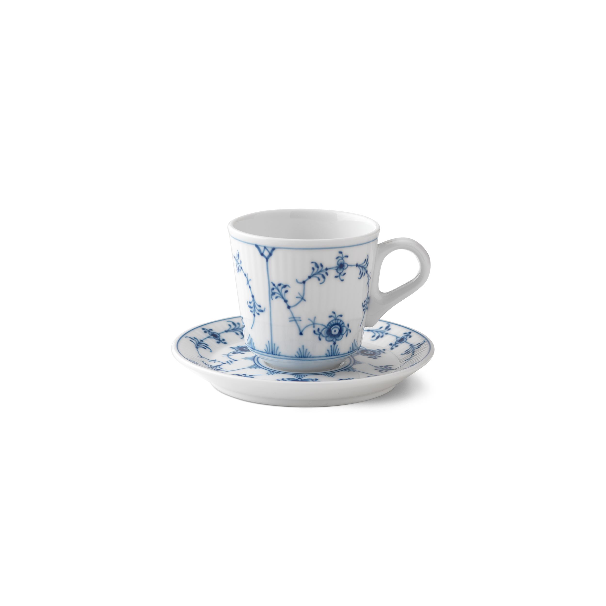 Royal Copenhagen Tazza Mug Alfabeto Y - Fluted Blue - 2