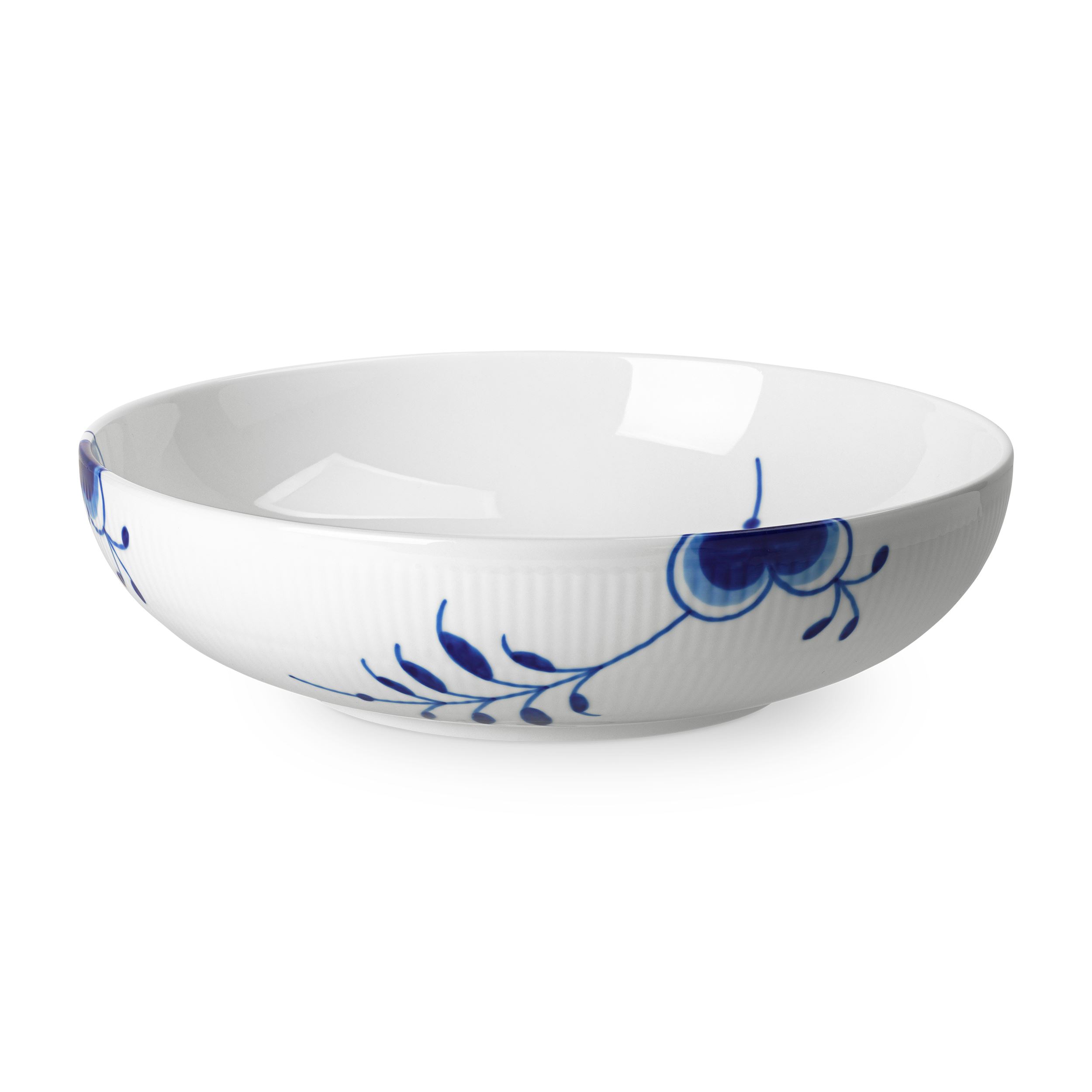   Blue Fluted Mega 皿 21cm Blue Fluted Mega Bowl, 240 cl | Royal Copenhagen