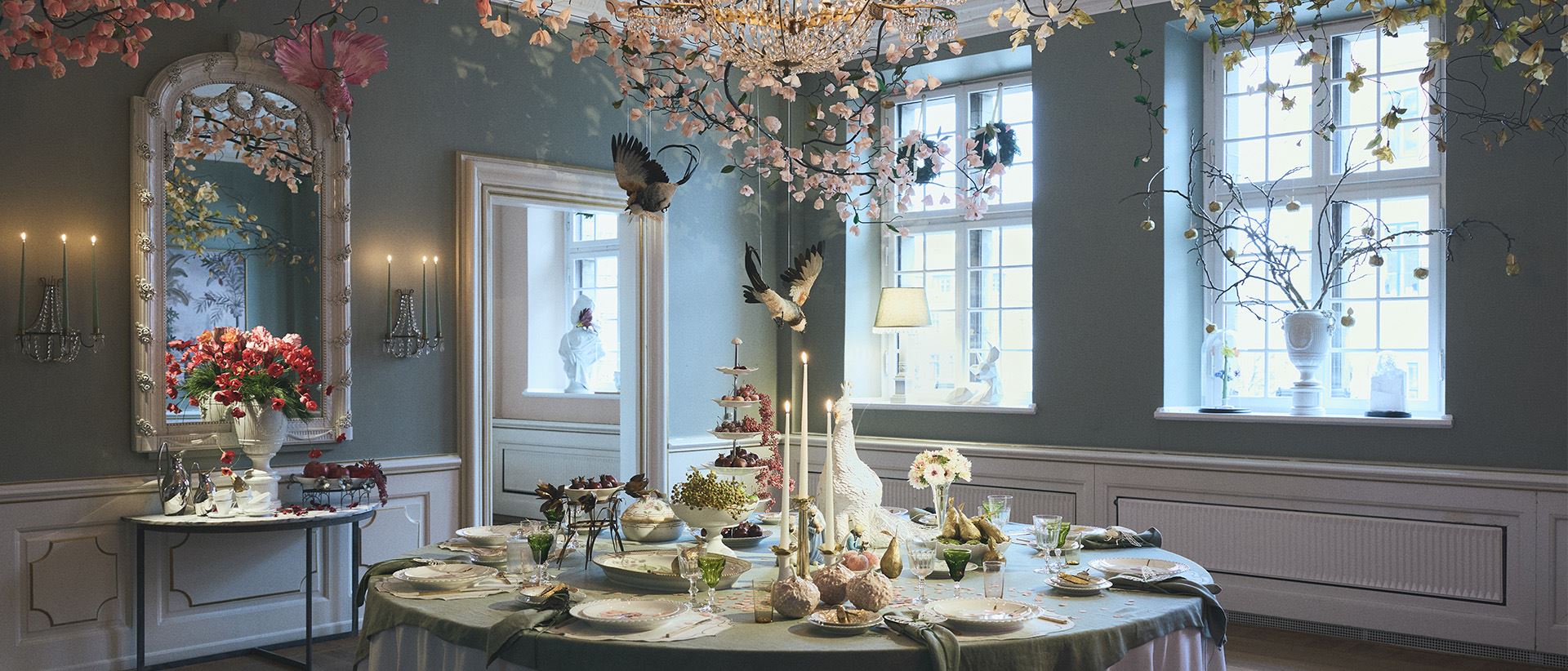 One of the Royal Copenhagen annual Christmas Tables 2024