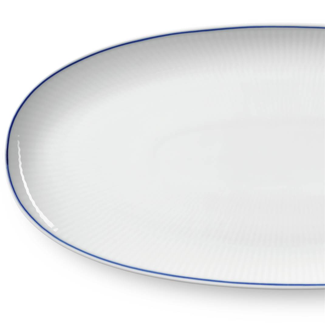 Blueline Oval Dish 37 cm | Royal Copenhagen